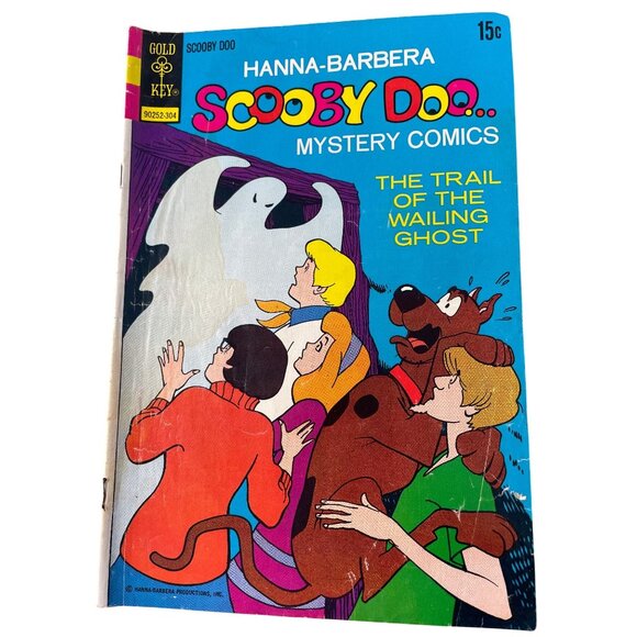Gold Key Hanna Barbera Scooby Doo Mystery Comics The Trail Of The Wailing Ghost - Picture 1 of 6
